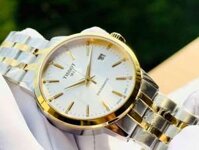 ĐỒNG HỒ NAM CHÍNH HÃNG Tissot T129.407.22.031.01 Automatic Dream White Dial Sapphire Demi Gold Stainless Steel For Men
