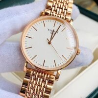 Đồng Hồ Nam Chính Hãng Tissot Quartz T109.410.33.031.00 | Dây Thép Rose | Mặt Trắng