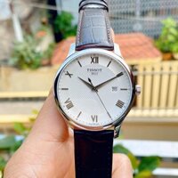 Đồng hồ nam chính hãng Tissot T063.610.16.038.00 - Máy Quartz Thụy Sỹ - Kính Sapphirre - Dây da màu nâu