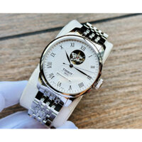ĐỒNG HỒ NAM CHÍNH HÃNG Tissot T006.407.11.033.02 Lelocle Powermatic 80 Open Heart White Dial Silver Stainless Steel