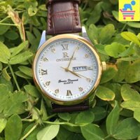 Đồng Hồ Nam Chính Hãng Ontheedge 1853 – Vàng Da Nâu