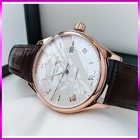 Đồng hồ nam chính hãng Frederique Constant - Máy cơ tự động - Kính Sapphire - Dây da  THUHA LUX