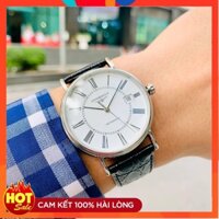 Đồng hồ nam chính hãng Longines Presence Automatic White - L4.921.4.11.2 - Máy cơ - Kính Sapphire Bảo Hành 12 tháng