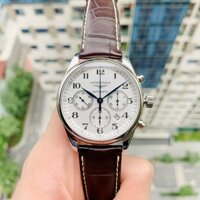 Đồng hồ nam chính hãng Longines Master Chronograph L2.759.4.78.3 - Máy cơ tự động - Mặt kính Sapphire