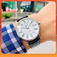 Đồng hồ nam chính hãng Longines Presence Automatic White - L4.921.4.11.2 - Máy cơ - Kính Sapphire Bảo Hành 12 tháng