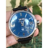 Đồng hồ nam CITIZEN AUTO DATER 7 cơ cổ  - mặt xanh - Nhật