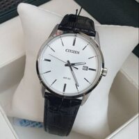 Đồng hồ nam Citizen BI5000-01A - Máy Quartz - kính cứng - Dây da - size 39mm chính hãng