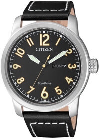 Đồng Hồ Nam Citizen Dây Da BM8471-01E - Mặt Đen