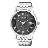 Đồng Hồ Nam Citizen Dây Thép Không Gỉ AW1230-51E - Mặt Đen (Sapphire)