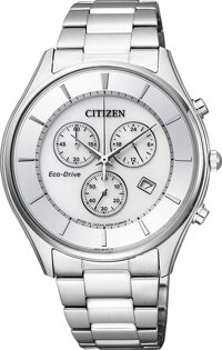 Đồng Hồ Nam Citizen Dây Thép Không Gỉ AT2360-59A - Mặt Trắng Sapphire