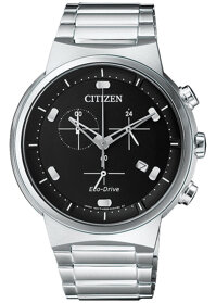 Đồng Hồ Nam Citizen Dây Thép Không Gỉ AT2400-81E - Mặt Đen Sapphire