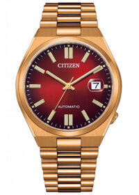 Đồng Hồ Nam Citizen Dây Thép Không Gỉ Máy Cơ-Automatic NJ0153-82X - Mặt Đỏ Sapphire