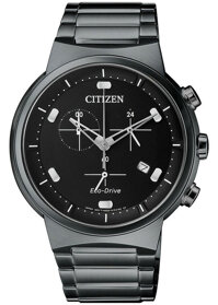 Đồng Hồ Nam Citizen Dây Thép Không Gỉ AT2405-87E - Mặt Đen Sapphire