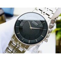 Đồng hồ nam Citizen Eco-drive Ultra Slim Stiletto Black Steel - AR3010-65E