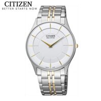 Đồng Hồ Nam Citizen Eco-Drive Siêu Mỏng Dây Thép Không Gỉ AR3014-56A - Mặt Trắng (Sapphire)
