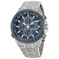 Đồng Hồ Nam CITIZEN Eco Drive Blue Angels Chronograph Men's Watch AT8020-54L