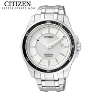 Đồng Hồ Nam Citizen Eco-Drive Dây Titanium BM6921-58A - Mặt Trắng (Sapphire)