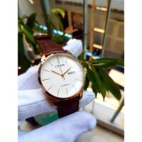 Đồng hồ nam Citizen giá tốt dòng Dress Watch - Máy Automatic - Dây da chính hãng - kính cứng