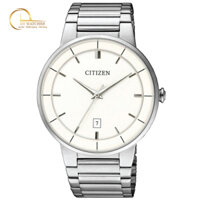 Đồng hồ Nam Citizen máy quartz dây thép không gỉ size 40mm BI5010-59A