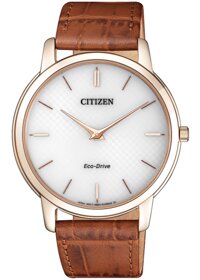 Đồng Hồ Nam Citizen Siêu Mỏng Dây Da AR1133-15A - Mặt Trắng Sapphire