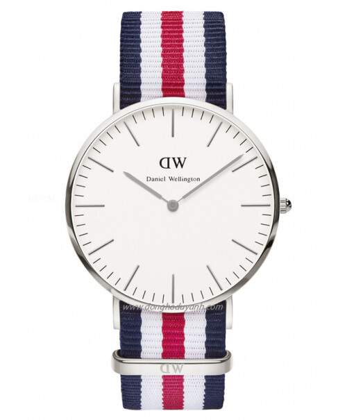 Đồng hồ Daniel Wellington nam Quartz 0202DW - Silver,40mm