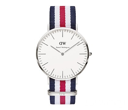 Đồng hồ Daniel Wellington nam Quartz 0202DW - Silver,40mm