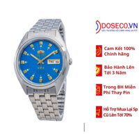 Đồng Hồ Nam Cơ Automatic Chính Hãng Orient 3 Sao FAB00009L9 Dây Kim Loại Cao Cấp