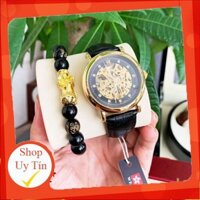 Đồng Hồ Nam Cơ Nam Lộ Máy Automatic WEISIKAI Dây Da Cao Cấp Cực Đẹp Và Sang Trọng, Tặng Vòng Tay Tỳ Hưu Liên hệ mua hàng