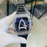 Đồng Hồ Nam Dáng Thùng Đính Đá H1868 Thiết Kế Tàu Con Thoi Thời Trang Cá Tính Sang Trọng Đeo Tay Watch