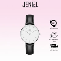 Đồng hồ Nam Daniel Wellington dây Da Chính hãng - Petite Sheffield 32mm DW00100186