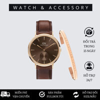 Đồng hồ Nam Daniel Wellington dây da - Classic Multi-Eye St Mawes Amber 40MM - D_W00100707 Daniel Watch SGVN