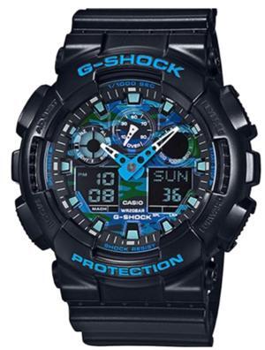 Đồng hồ nam dây cao su casio G-Shock GA-100CB
