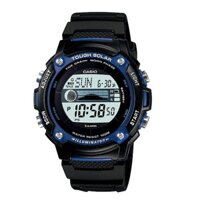 Đồng hồ nam dây cao su Casio W-S210H-1AVDF chính hãng.