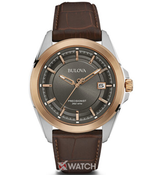 Đồng hồ nam dây da bulova 98B267