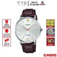 Đồng hồ nam dây da Casio chính hãng MTP-VT01L-7B2UDF (40mm)