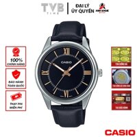 Đồng hồ nam dây da Casio chính hãng MTP-V005L-1B5UDF (40mm)