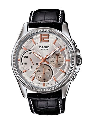 Đồng hồ nam dây da Casio MTP-E305L