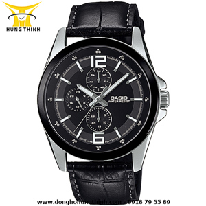 Đồng hồ nam dây da Casio MTP-E306L
