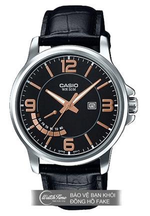 Đồng hồ nam dây da Casio MTP-E124L