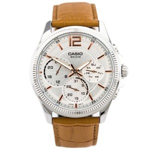 Đồng hồ nam dây da Casio MTP-E305L