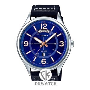 Đồng hồ nam dây da Casio MTP-E129L