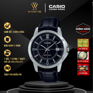 Đồng hồ nam dây da Casio MTP-V004L-7A