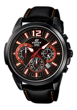 Đồng hồ nam dây da Casio Quartz EFR-535BL