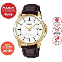 Đồng hồ Nam dây da Casio MTP-V004GL-9AUDF chính hãng bảo hành 1 năm Pin trọn đời