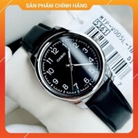 Đồng hồ nam dây da chính hãng Casio MTP-V005L-1B4