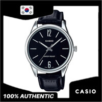 Đồng hồ nam dây da chính hãng Casio MTP-V005L-1BUDF bill Hàn