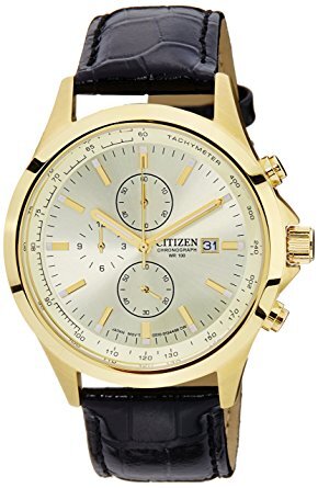 Đồng hồ nam dây da Citizen AN3512
