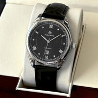 Đồng hồ nam dây da đính đá PABLO RAEZ sang trọng lịch sự chống nước 3ATM cao cấp E7089 CARIENT