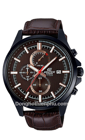 Đồng hồ nam dây da hiệu Casio EFV-520BL