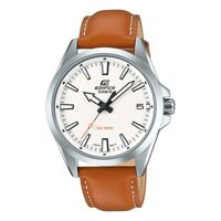 ĐỒNG HỒ NAM DÂY DA NÂU CHỐNG NƯỚC CASIO EDIFICE EFV-100L-7A HÀNG CHÍNH HÃNG